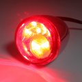 Httmt- Red Lens Turn Signal Chrome Indicator Light Compatible With H-d Sportster Xl883 Flde Flhc Flsb P N Mt224-021b-cd Red