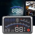 Car Hud Universal Head Up Display Mph Km H Speed Limit Warning Plug Play