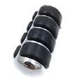 Yitong Motorcycle Chrome Brack Pedal Cover For Yamaha Royal Star Deluxe Warrior V-star 1100 950t 650