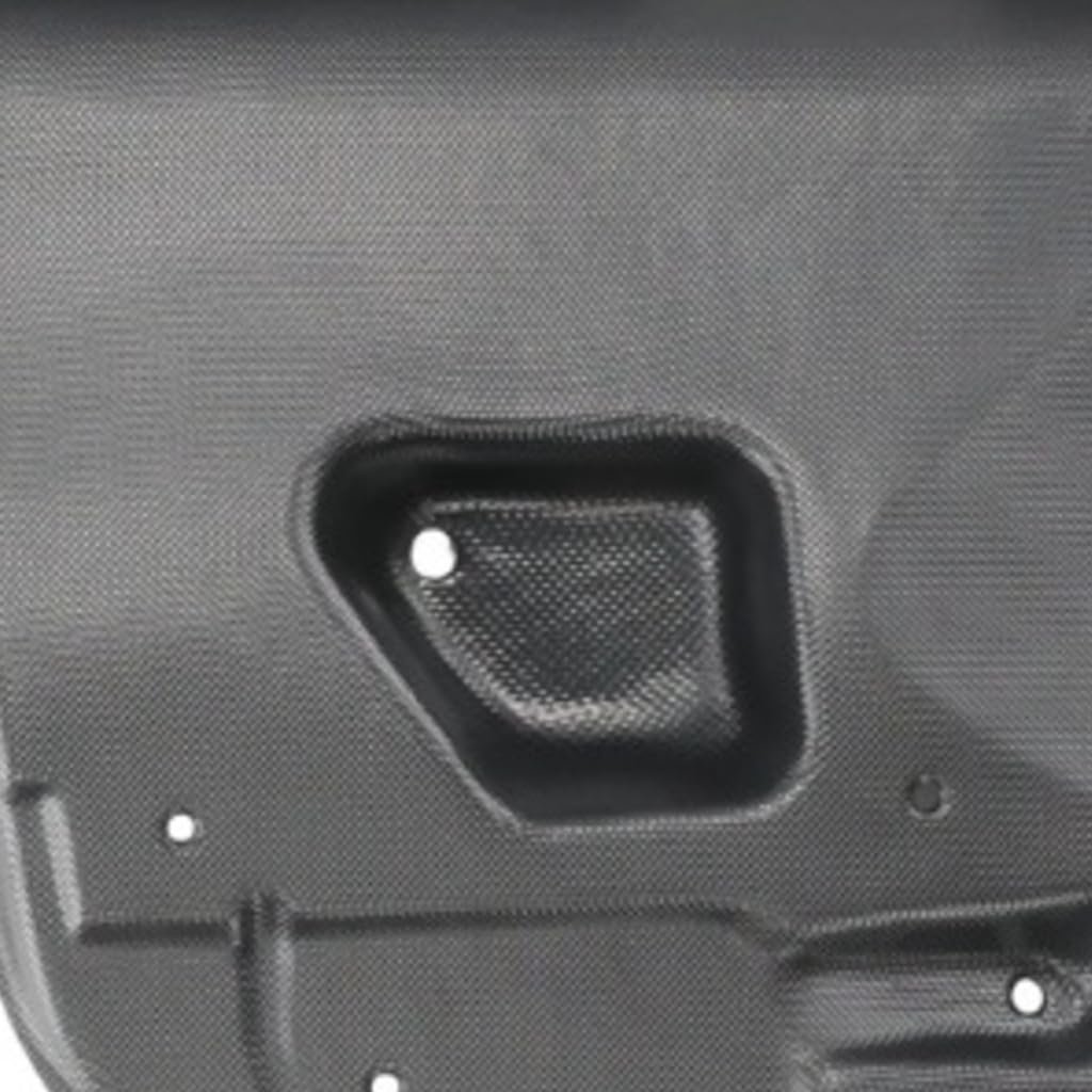 Lower Engine Cover For Honda Pilot 2009 2010 2011 Replacement Ho1228124 And 74111szaa00 Black Plastic Standard Style