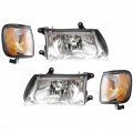 Parking Signal Light Assembly Pair For 2000 2001 2002 2003 2004 Isuzu Rodeo Driver And Passenger Side With Bulbs Iz2520107 