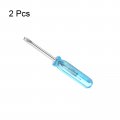 Uxcell Mini Slotted Screwdriver 2 0mm Flat Head 45mm Length For Small Appliances Repair Pcs