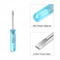 Uxcell Mini Slotted Screwdriver 2 0mm Flat Head 45mm Length For Small Appliances Repair Pcs