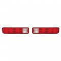 Kuafu Tail Light Lamp Compatible With 1979-1987 Chevy Chevrolet El Camino Malibu Gmc Caballero Station Wagon Taillight Driver