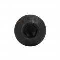 Uxcell M8x20mm 10 9 Grade Button Head Hex Socket Left Hand Thread Screw Bolt