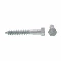 Prime-line Hex Lag Screws 1 In X 3-1 2 A307 Grade A Hot Dip Galvanized Steel 25 Pack