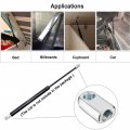Uxcell Gas Spring End Fitting M8 Female Thread 8mm Hole Dia A3 Steel 5pcs
