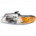 Chrysler Voyager Grand Headlight Assembly 2000 Driver Side Halogen Type Ch2502134 4857853aa 