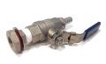 1 2 Stainless Steel Ball Valve With Hose Barb Bulkhead For Mash Tun Kettle