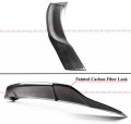 R Style High Kick Duckbill Carbon Fiber Look Trunk Lid Spoiler Wing Compatible With 2013-2015 Honda Civic 9th Gen 4 Door Sedan