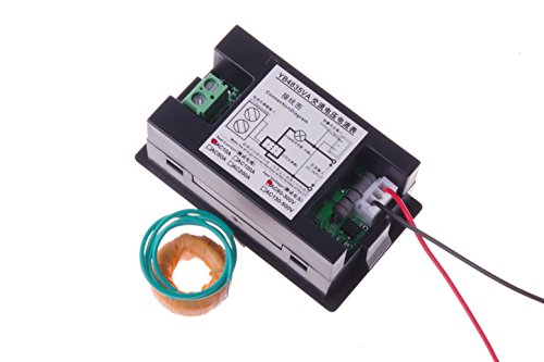 Smakna Digital Voltmeter Ammeter Ac 60-300v 0-10a Voltage Ampere Multimeter