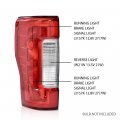 G-plus Taillights Rear Left Driver Side W O Bulbs Mpatible With Ford F250 F350 Super Duty 2017-2019 Fo2800256 Hc3z13405d