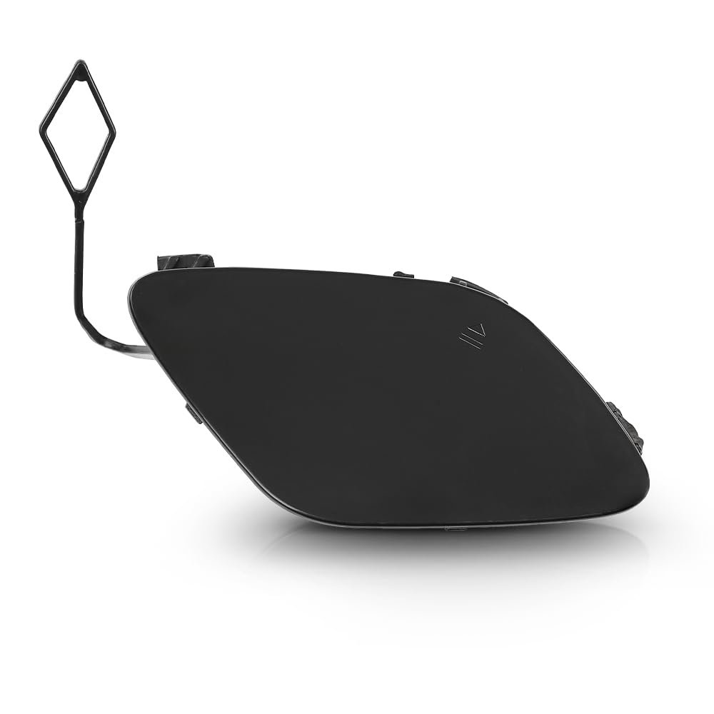 Front Bumper Tow Hook Cover For Benz W205 C Class C200 220 250 300 350 400 2015 2018 Black Pc Abs Towing A2058850324