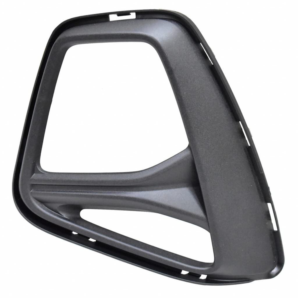 Headlight Bezel For Chevy Blazer 2019 2020 2021 2022 Front Driver Side Textured Black Abs Plastic Replaces Gm1038255 And