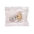 Primefit M1401a-5 3-way Round Automotive Style Air Manifold With Bulk 6-ball Brass Couplers 1 4 