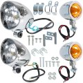 Motorcycle Fog Lamp Turn Signal Light Set Replacement For Honda Suzuki Most