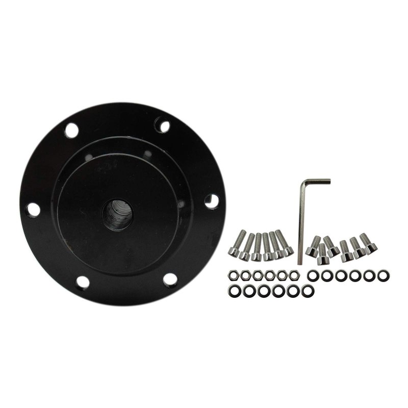 Wgl Universal Car Steering Wheel Quick Release Hub Racing Adapter Snap Off Boss Kit