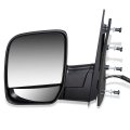Dna Motoring Oem-mr-fo1320254 Fo1320254 Oe Style Powered Driver Left Side View Door Mirror For 02-06 E150 E250 Econoline 