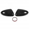 Side Mirror Cover 2pcs Left Right Rearview Dry Carbon Fiber Stylish Door Cap For Gr86 2022 Onwards Marble Forging 