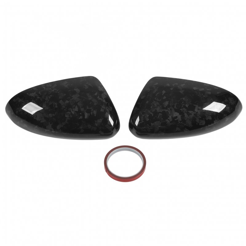 Side Mirror Cover 2pcs Left Right Rearview Dry Carbon Fiber Stylish Door Cap For Gr86 2022 Onwards Marble Forging