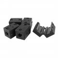 Uxcell 5 Pcs Black Uf100 10mm Dia Cord Ferrite Core Noise Suppressor Filter 