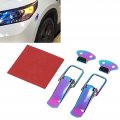 Bumper Lock Clips Purple Car Hood Clip Quick Latch Mudguard Clamp Hook Universal Auto Parts