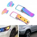 Bumper Lock Clips Purple Car Hood Clip Quick Latch Mudguard Clamp Hook Universal Auto Parts