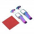 Bumper Lock Clips Purple Car Hood Clip Quick Latch Mudguard Clamp Hook Universal Auto Parts