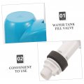 Uonlytech Toilet Water Valve Horizontal Inlet Universal Fill Refill Cistern An Fittings Kit Tank Parts Float Filling Plastic