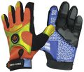 Impacto Bghivis20 Anti-vibration High Visibility Mechanic S Air Glove Orange Black 