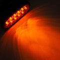 Recpro Long Haul Trailer Truck Amber 6 Oval Led Sealed Stop Turn Tail Lights Pack 