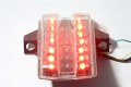 Xkh- Motorcycle Led Tail Light Turn Signals Compatible With Suzuki Sv650 Sv650s Sv1000 Sv1000s Clear B075dy6ptn