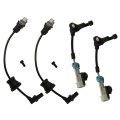 4 Pcs Abs Wheel Speed Sensor Replacement For Pontiac Chevrolet Equinox Captiva Saturn 