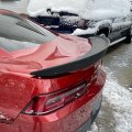 Hecasa Rear Trunk Spoiler For Chevrolet Camaro 2014 2015 Black Wing Lip