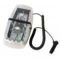 Hqrp 24 Led Red White Strobe Safety Lighting Hazard Flashing Light For Car Truck Trailer Coaster