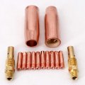 Kipa 0 035 Mig Welding Kit For Tweco Lincoln 100l Contact Tip Gas Diffuer Nozzle M3 Torch Gun Consumable Durable