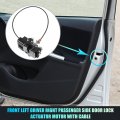 Uxcell Replacement Front Left Driver Right Passenger Side Power Door Lock Actuator Motor With Cable For Chevrolet Cobalt