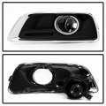 Acanii For 2013-2015 Chevy Malibu Bumper Fog Lights Driving Lamps W Switch Bulbs Cover Assembly Driver Passenger