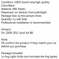 Topteng Fog Light Grill Cover Left Chrome Honey Comb Grille Grills Fits For Audi A4 B8 2009-2012