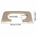 Labwork Center Console Cup Holder Pad Replacement For 1999-2010 Ford F250 F350 F450 Super Duty