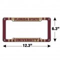 Florida State University Primary Logo License Plate Tag Frame
