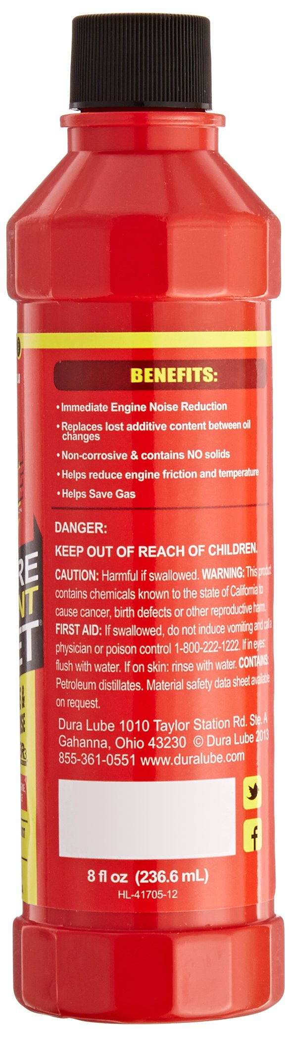Dura Lube Hl 41705 04 Severe Instant Quiet Motor Oil 8 Oz Dura Lube Hl 41705 04 Severe Instant Quiet Motor Oil 8 Oz