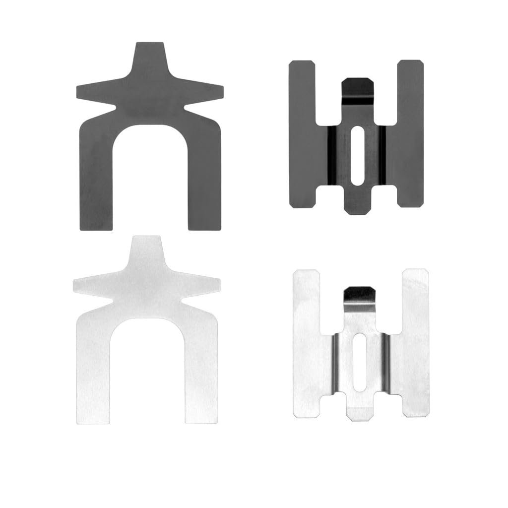Disc Brake Hardware Set For Ford Thunderbird 1996 1997 Front Position Alx-pau-df-340-54077-cla6 Standard Style Black Plastic