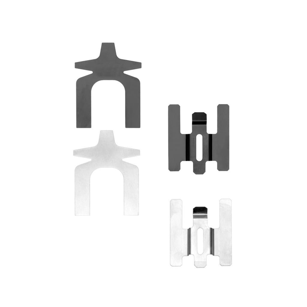 Disc Brake Hardware Set For Ford Thunderbird 1996 1997 Front Position Alx-pau-df-340-54077-cla6 Standard Style Black Plastic