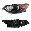 Acanii For Hid Type 2009-2014 Acura Tsx Headlight Headlamp Front Head Light Lamp Replacement Driver Side Only