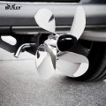 Bully Cr-402 Chrome Abs Plastic Universal Fit Truck Propeller Hitch Cover Fits 1 25 And 2 Receivers For Trucks From Chevy