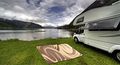Stylish Camping Reversible Outdoor Patio Rv Mat 8 X 11 