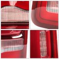 Wflnhb Left Driver Side Tail Light Replacement For Dodge Ram 1500 2019-2022 Red Lens Rear Brake Lamp Without Blind Spot