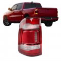 Wflnhb Left Driver Side Tail Light Replacement For Dodge Ram 1500 2019-2022 Red Lens Rear Brake Lamp Without Blind Spot