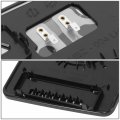 Without Heated Glass Mb1324125 Factory Style Flat Side View Blind Spot Mirror Lens Manual Adjust Compatible With Jeep Cherokee